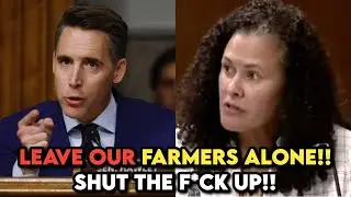 Senator Josh Hawley EXPLODES On  Green Energy Exec for Stealing Missouri Farmers' Land!