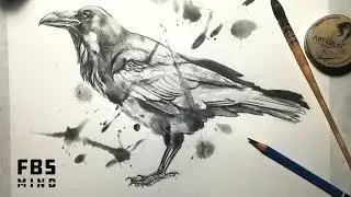 Raven water soluble graphite and graphite pencil