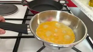 Çelik Ve Döküm Tavada Yapışmadan Yumurta Pişirebilirsiniz