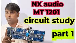 NX audio MT 1201 circuit study part 1#amplifire #djamplifier