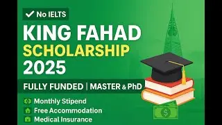 🎓King Fahd University Scholarship 2025 | Fully Funded in Saudi Arabia  | No Fee Required | MSC & PHD