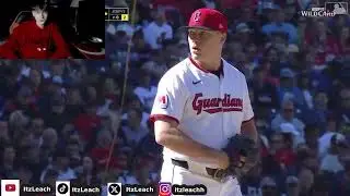 Leach reacts TO Detroit Tigers VS Cleveland Guardians | AL Wild Card Game 2 | October 1, 2025!