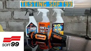 Testing Soft99 Glaco, Fusso Boost and Fukupika!