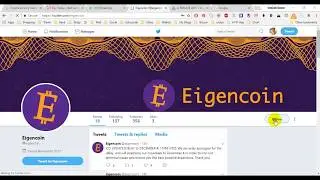 Eigencoin new lending ICO | First look Dashboard