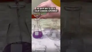 Amazing pH color changing Chemistry science Experiment