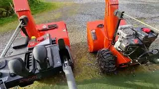 Ariens Hydra Pro 32 efi vs 10 year old Pro 32 13hp.