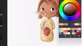 Sketchbook for Procreate brush example video.