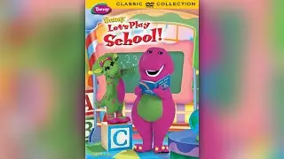 Barney: Let's Play School [1999] - 1999 DVD Release