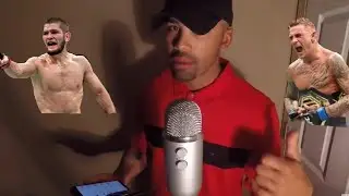 (ASMR) Gum Chewing | UFC 242 Predictions | Whispering | Ramble