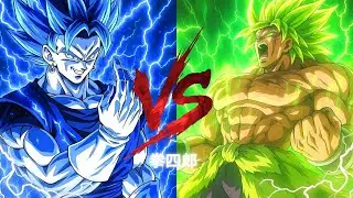 VEGITO vs BROLY 🔥 FUSION KING vs LEGENDARY SAIYAN! (4K MUGEN)