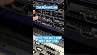 Dell PowerScale now has support for high capacity QLC SSDs. We have a full report with performance.