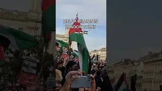 Half a million people today in central london