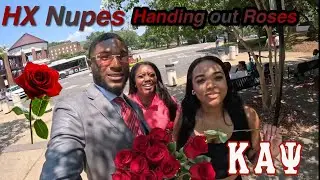HX NUPES раздают розы 🌹 | Видеоблог о первом дне учебы в Университете Алабамы
