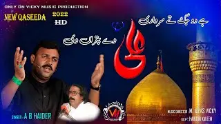 HAI DO JAG TE SARDARI ALI DE PUTRAN DI | Vicky Music Production | NEW QASEEDA 2022 | A B HAIDER