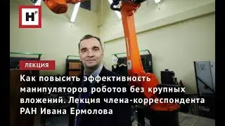 Improving the efficiency of robotic manipulators without major investments. Lecture by Correspond...