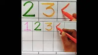 1234 one 1 two 2 three 3 four 4 ।। १२३४५ 123 numbers counting ।। @parentsandchildambition2706