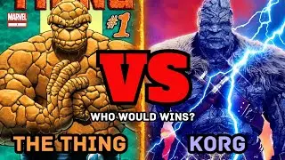 The Thing Vs Korg: Who Would Win In a Fight? | The Thing, Korg | What's On Hollywood
