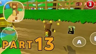 Super Bear Adventure - Turtletown Stickers - Gameplay Walkthrough - Part 13- TickerX (iOS, Android)