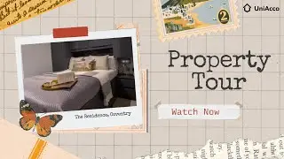 The Residence Coventry Property Tour 🎓 | Modern Student Accommodation Near Coventry University!