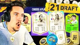 MOMENTS HENRY & DROGBA EL&Ouml;L! 🥶⚽ FIFA 21 DRAFT