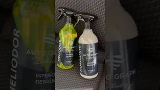 HELIODOR - Interior Detailer & MORGANITE - Interior Dressing #automotive #detailing #carcare