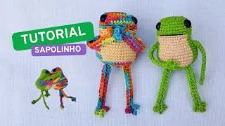 AULA 01: SAPOlinho EM AMIGURUMI #amigurumicrochet #crochet 