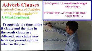 Learning English Grammar:Adverb Clause13 (Mixed Conditional)