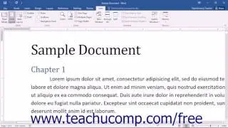 Word 2016 Tutorial The Zoom Slider Microsoft Training