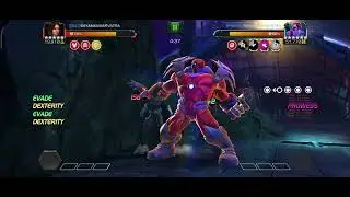 Mcoc quake vs Onslaught War ( node 43)