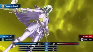 Fire Emblem Engage - Zelkov and Leif do a quadruple hit!