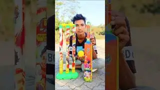 CRICKET BAT BALL STAMP SET UNBOXING