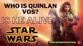Who is Quinlan Vos? Is He Alive? His Connection to Kenobi | Star Wars