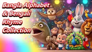 Bangla Alphabet & Rhymes | Bengali Rhymes Collection | Kids and Funny Zone