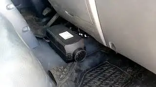Установка Планар в кабину и фургон, подогревателя Вебасто / Webasto на Исузу / Isuzu NQR 90 LM