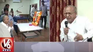 Senior Congress Leader Jaipal Reddy Condoles PM Bhargava's Death | V6 News