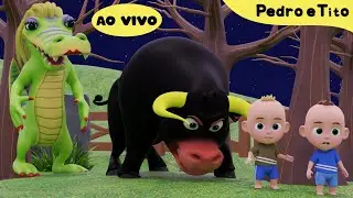 AO VIVO | Cuca , Bicho Pap&atilde;o, Boi da Cara Preta, Seu Lobato mais M&uacute;sicas Infantis - Pedro e Tito