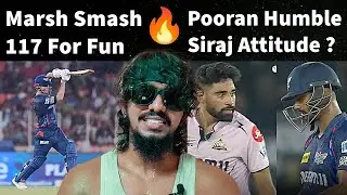 Marsh Stunning Century Leads LSG Victory, Pooran Revenge To Siraj Attitude,  GT Failed In Ahmedabad