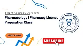 Pharmacology | Pharmacy License Preparation Class | NPC