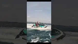 POV: Couple Having Way Too Much Fun on Jet Ski 💦  #baliadventure #watersport #jetskibali #balitrip