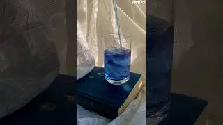 😱Blue pea drink 😱 #youtube #viral #trending #youtubeshorts #like #youtuber #aestheticvideo