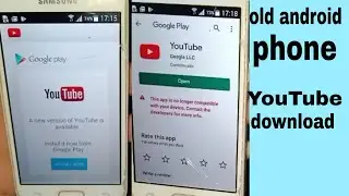 Samsung j1 ace youtube updet problem how to solution all android old version download youtube