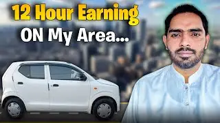 12 Hour Taxi Work in My Area | 19 Rides Complete with Yango | Azhar Sial Taxi Wala