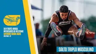 ALMIR JUNIOR VENCE O SALTO TRIPLO COM 17.07M | TROF&Eacute;U BRASIL DE ATLETISMO 2025
