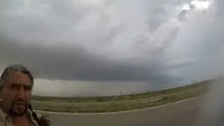 Buckeye, NM to Seminole, TX September 21, 2024 Severe Thunderstorm Warning (Time-Lapse Video)