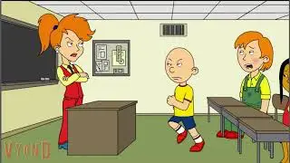 Caillou Makes a Fake Lockdown/Suspended/￼Grounded