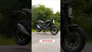 Powerage Exhaust Guerrilla 450 Raw Sound + DeCat Pipe #royalenfield #guerrilla450