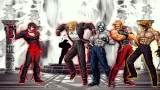 [KOF Mugen] SB Yagami Vs Super Bosses Rugal Team