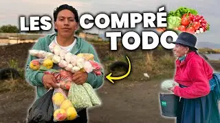 COMPRANDO TODO a las MADRECITAS del MERCADO | Juvenal