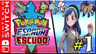 Pokemon Espada y Escudo - Juego Completo | Parte 1 - Español (Switch)