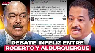 DEBATE INFELIZ ENTRE ROBERTO ROSARIO Y RAM&Oacute;N ALBURQUERQUE